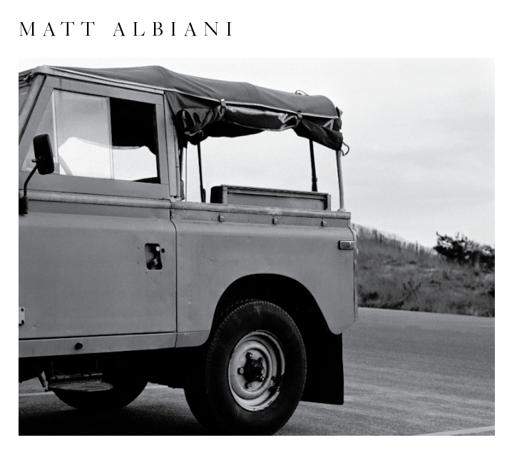 BOOK — MATT ALBIANI